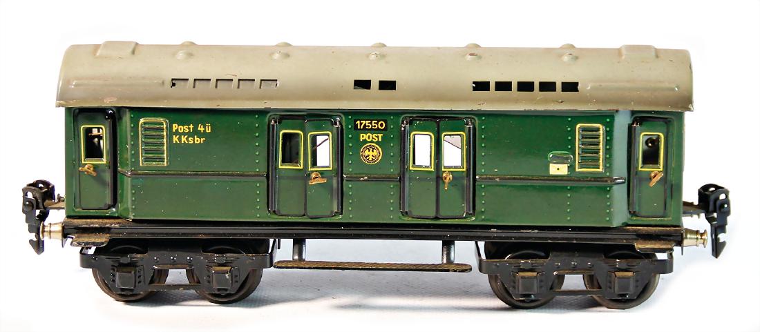 MÄRKLIN track 0, 1755, mail van, 24.5 cm, good (1 of 1)