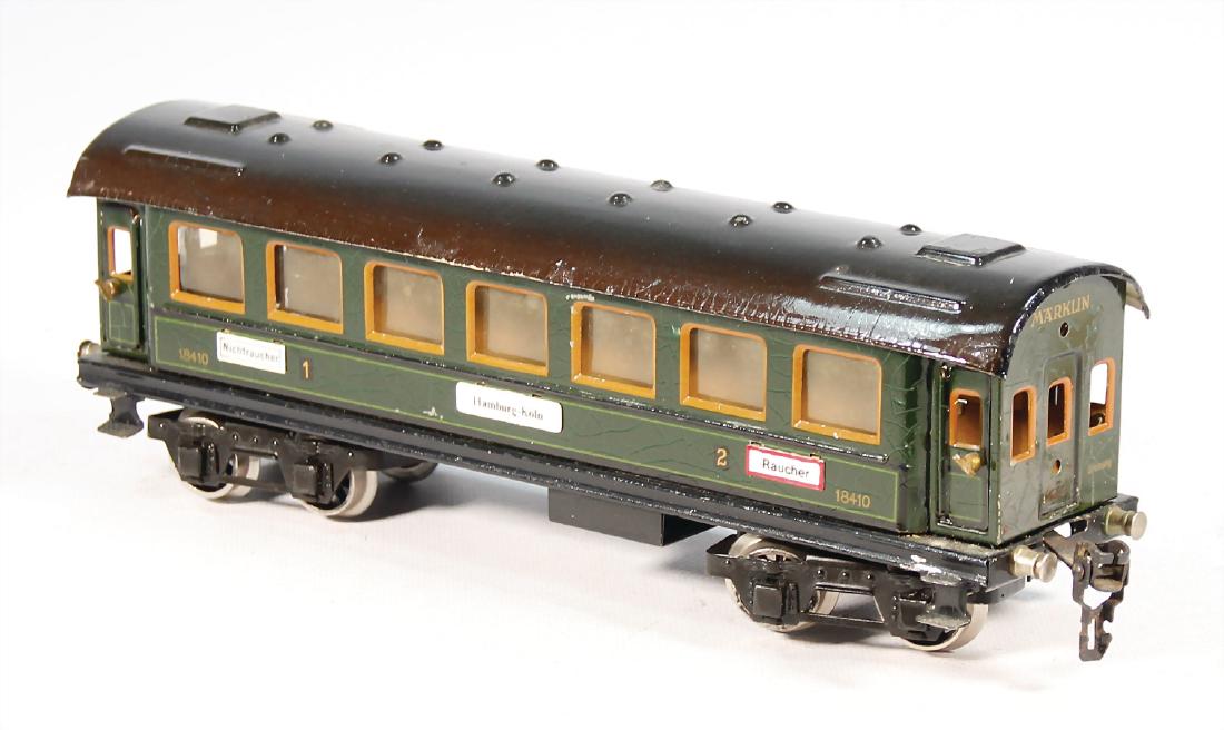MÄRKLIN track 0, 1851, passenger coaches, 4-axled, 30 (1 of 1)