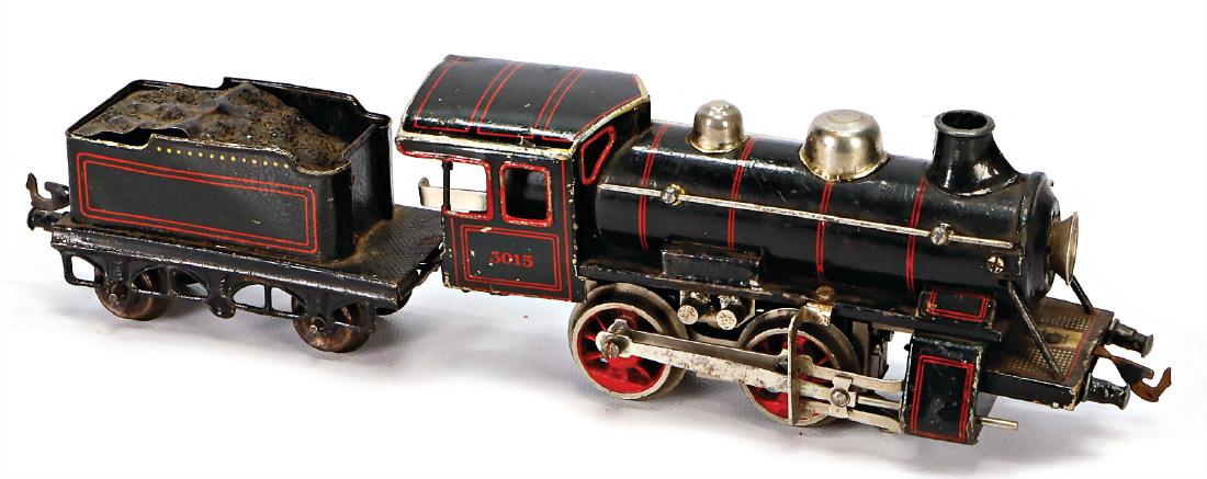 BING tow-tender-locomotive, B, sheet metal, (1 of 1)