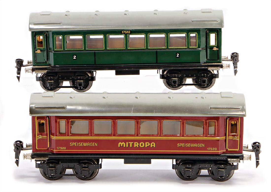 GOOD CONDITION track 0, 1751, 4-axled passenger (1 of 1)