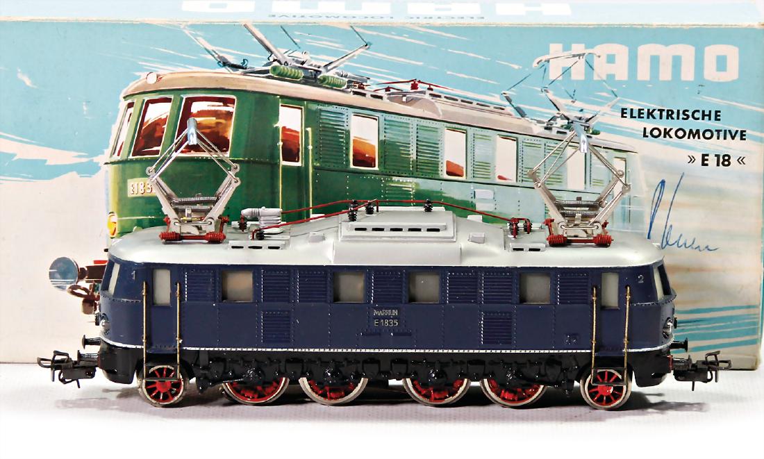 MÄRKLIN H0, electric-locomotive, E1835, blue, in (1 of 1)