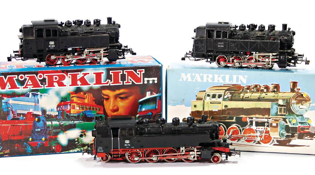 MÄRKLIN H0, mixed lot of 3 items, 1 tender-locomotive, (1 of 1)