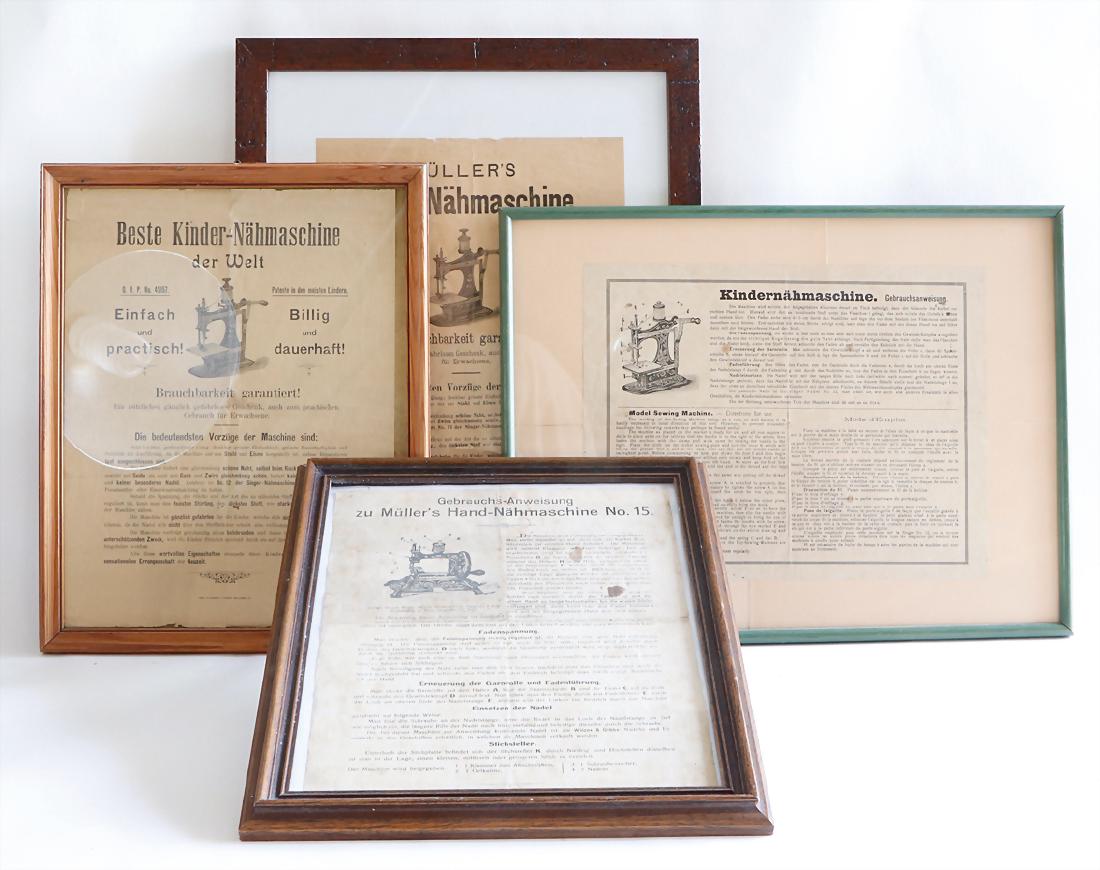 mixed lot with 4 pieces, 2 manuals and 2 warranties in: mixed lot with 4 pieces, 2 manuals and 2 warranties in picture frames, good condition German Description Konv. 4-tlg., 2 Gebrauchsanweisungen und 2 Brauchbarkeitsgarantien im Bilderrahmen, guter Zust.