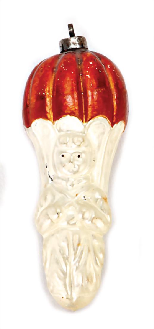 Christmas tree decoration, rare glass part, aviator (1 of 1)