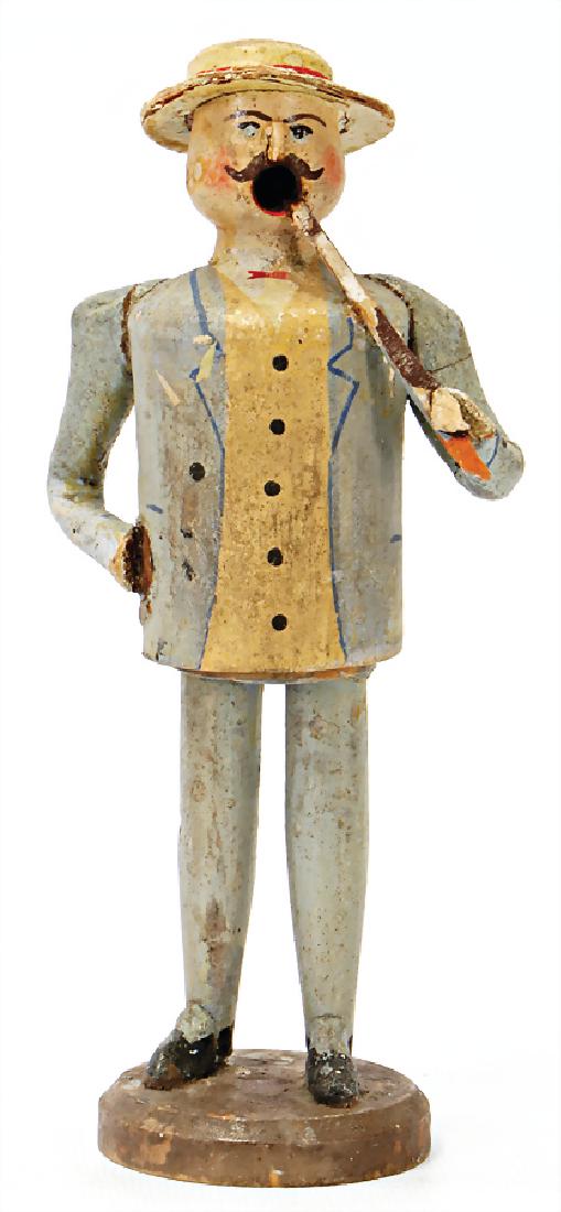 ERZGEBIRGE little smoking  man, 19.5 cm   German (1 of 1)