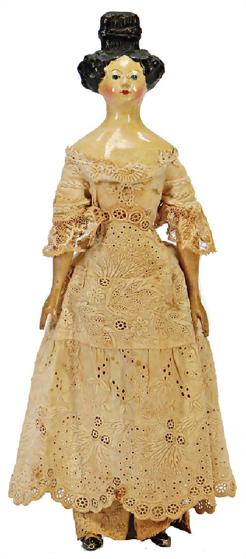 papier mâché shoulder headed doll, Milliner´s model (1 of 3)