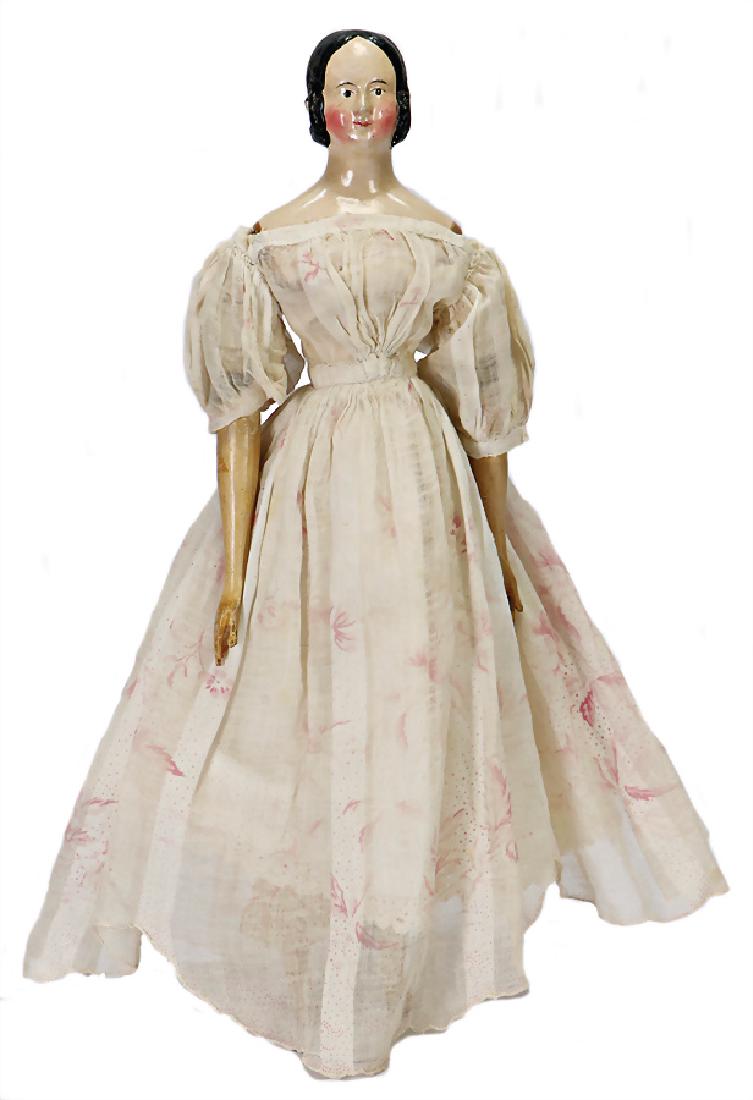 papier mâché shoulder headed doll, Milliner´s model, (1 of 3)