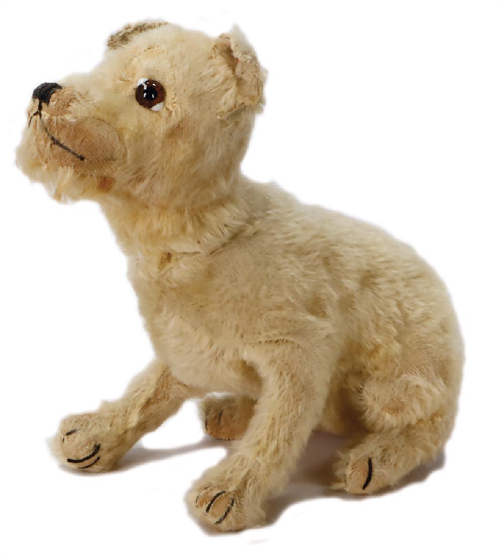 steiff rattler dog