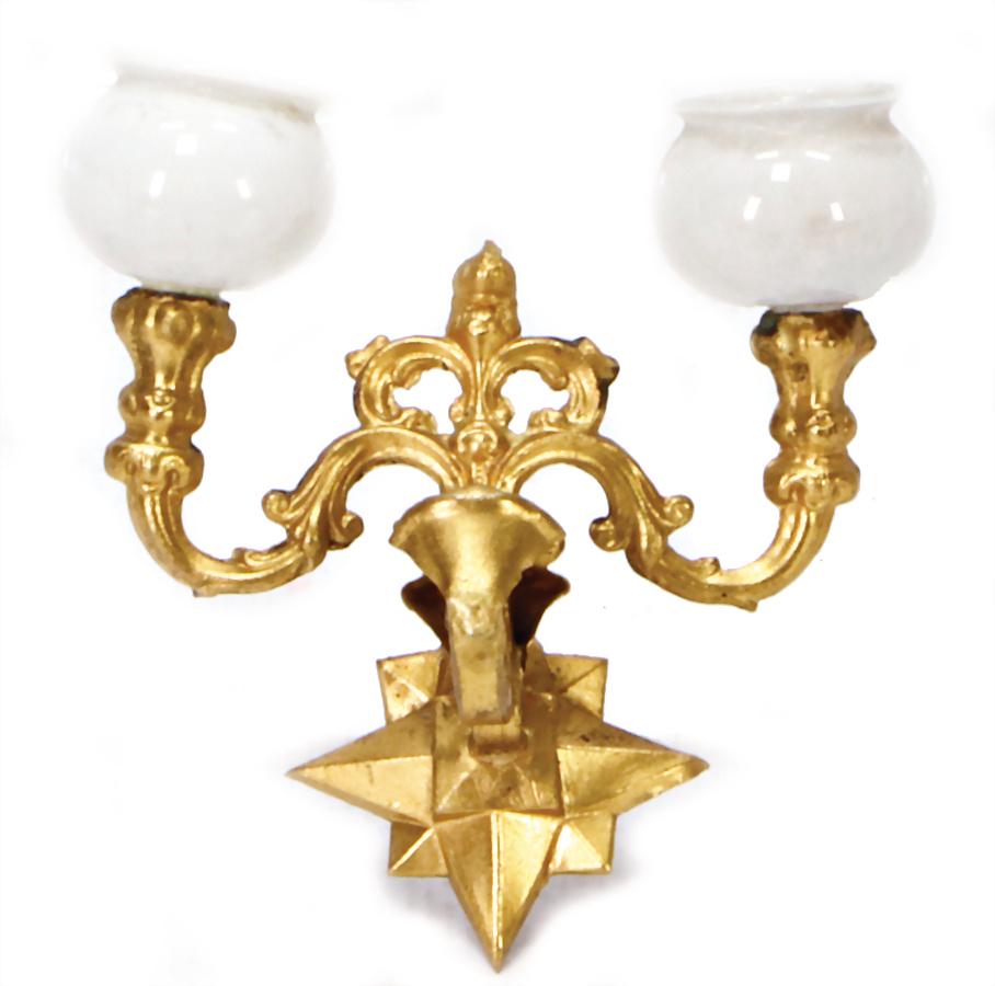 EHRHARD & SöHNE gilded sheet brass , mounted glass (1 of 1)