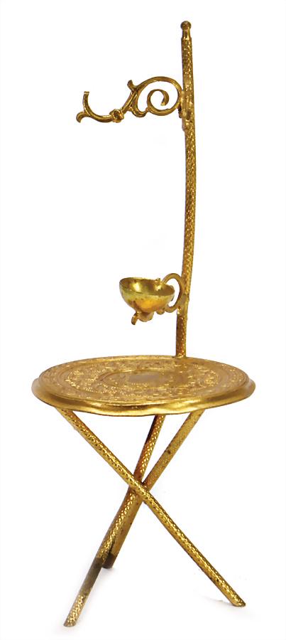 ERHARD & SöHNE gilded sheet brass , 15 cm, table (1 of 1)