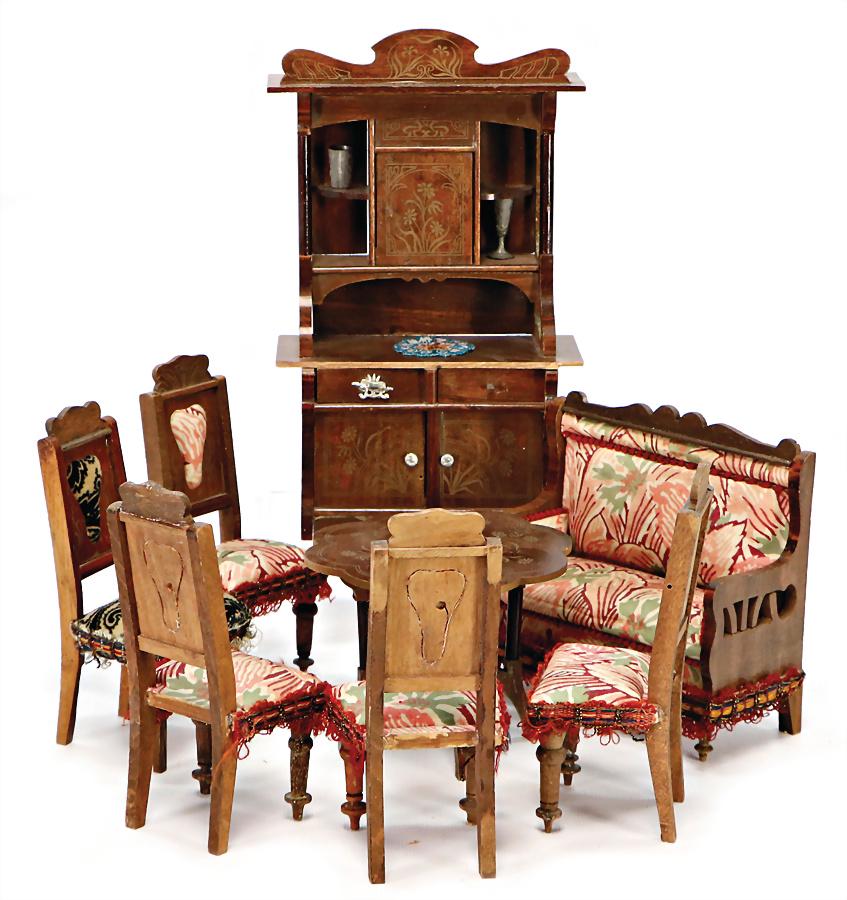 dollhouse furniture program, art nouveau, cabinet, (1 of 1)