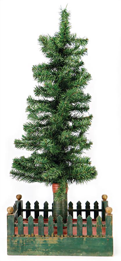 christmas tree with small paradise garden, 96 cm (1 of 1)