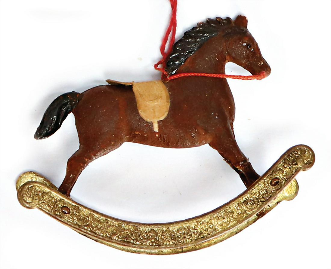 cardboard rocking horse