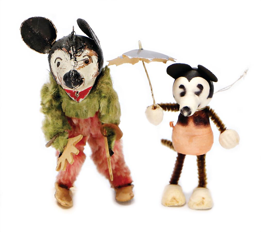 2 pieces, Christmas tree decoration, Micky mouse, 1 (1 of 1)