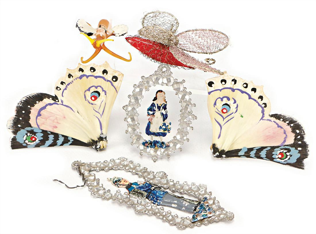 Christmas tree decoration, butterfly, width: 13.5 cm, 1 (1 of 1)