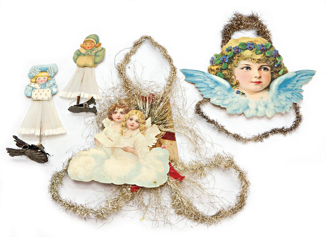 mixed lot of  Christmas tree decoration, 2 wafer (1 of 1)