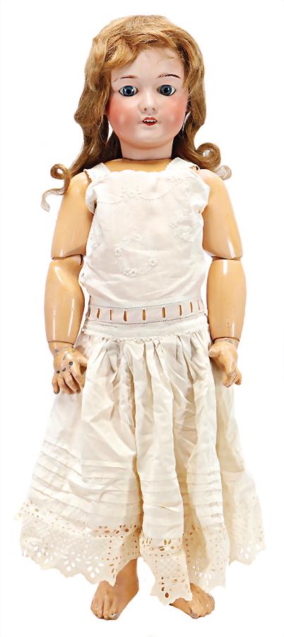 SFBJ bisque porcelain doll, marked SFBJ 301 Paris II, (1 of 2)