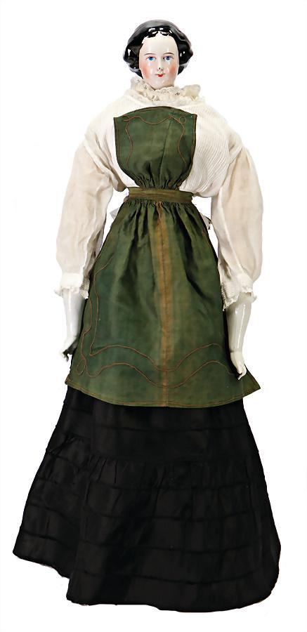 SCHLAGGENWALD S 60 I China-Head doll, so-called "Jenny (1 of 3)