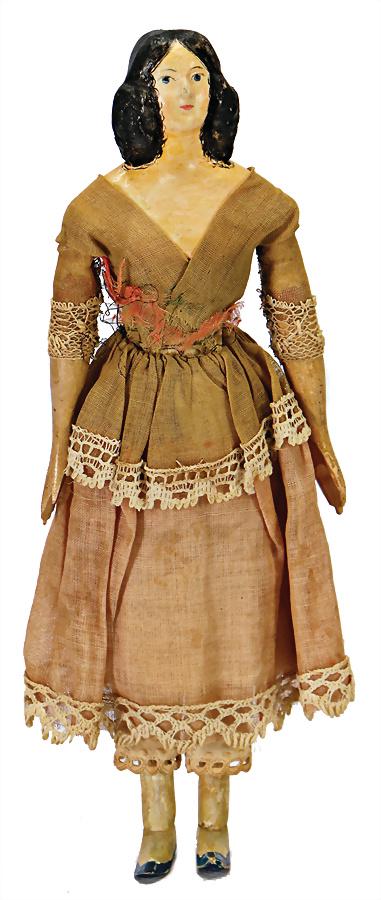 papier-mâché doll, so-called Milliner?s model "Jane (1 of 3)