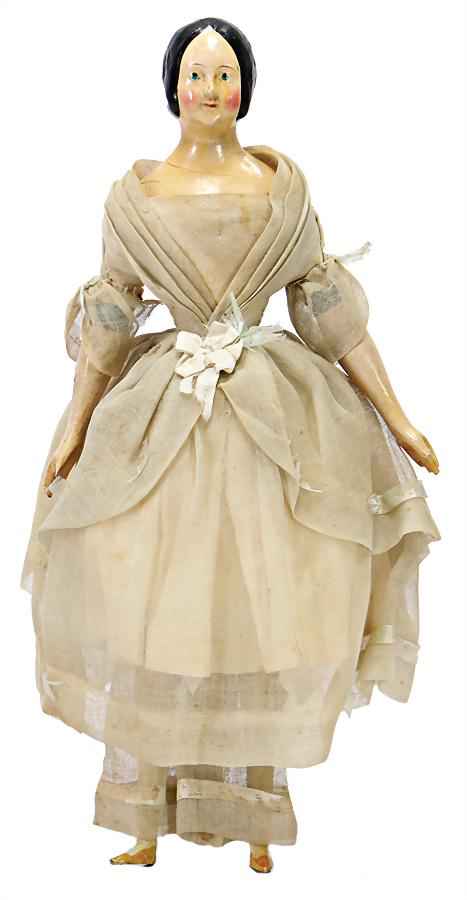 papier-mâché-doll, so-called Milliner?s model portrait (1 of 3)