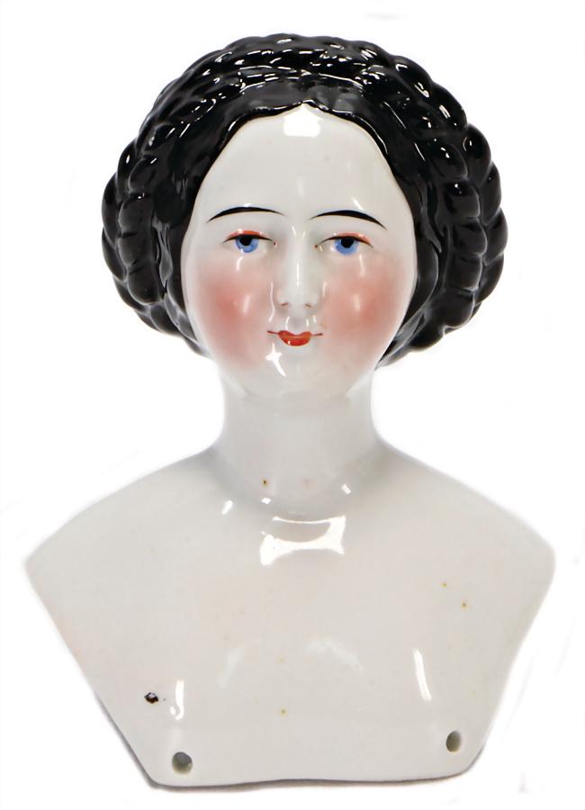 head is made of enameled porcelain, deep breast plate (1 of 1)