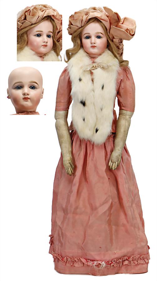Fashion-Doll, France, fashion doll, 63 cm, bisque (1 of 1)