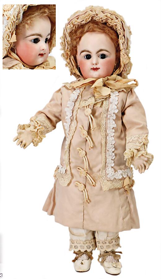 RABÉRY & DELPHIEU marked R4-0D, 34 cm, bisque (1 of 1)