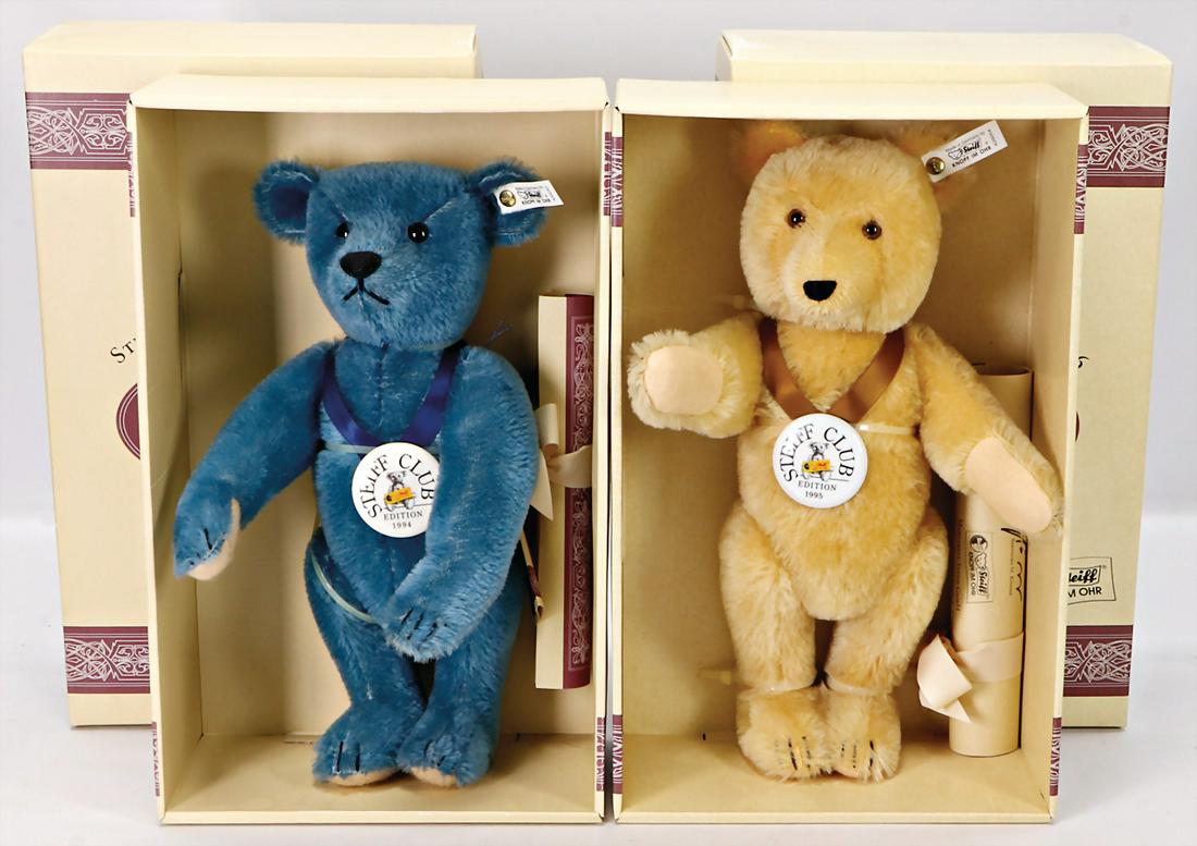 STEIFF 2 Bären, Replica, 1x Baby-Bär, Replica 1946, (1 of 1)