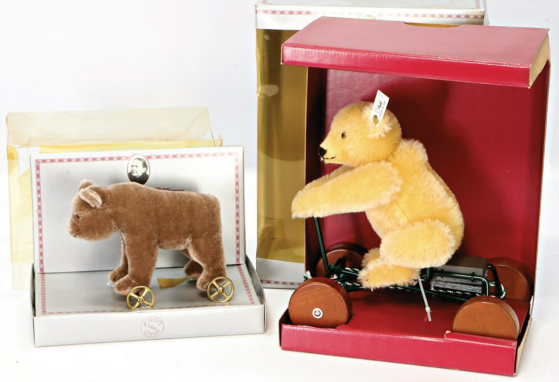 STEIFF 2 Teile Museums-Kollektion, Record-Teddy, (1 of 1)