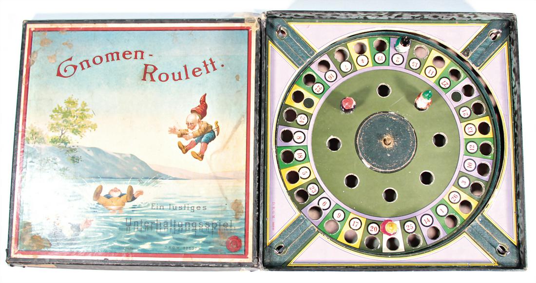 Gnomen-Roulette, 1 lustiges Unterhaltungsspiel, mit 4 (1 of 1)