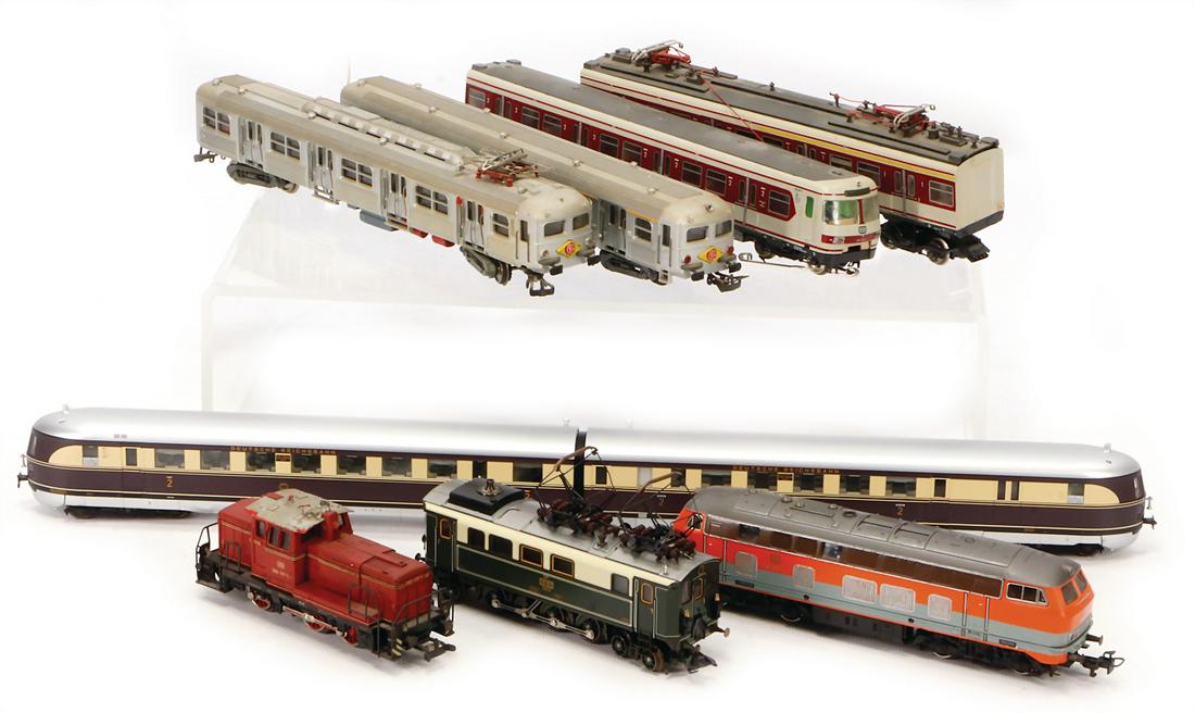 Konv. 6 Artikel, Hersteller wie MÄRKLIN, ROCO, u.a., (1 of 1)