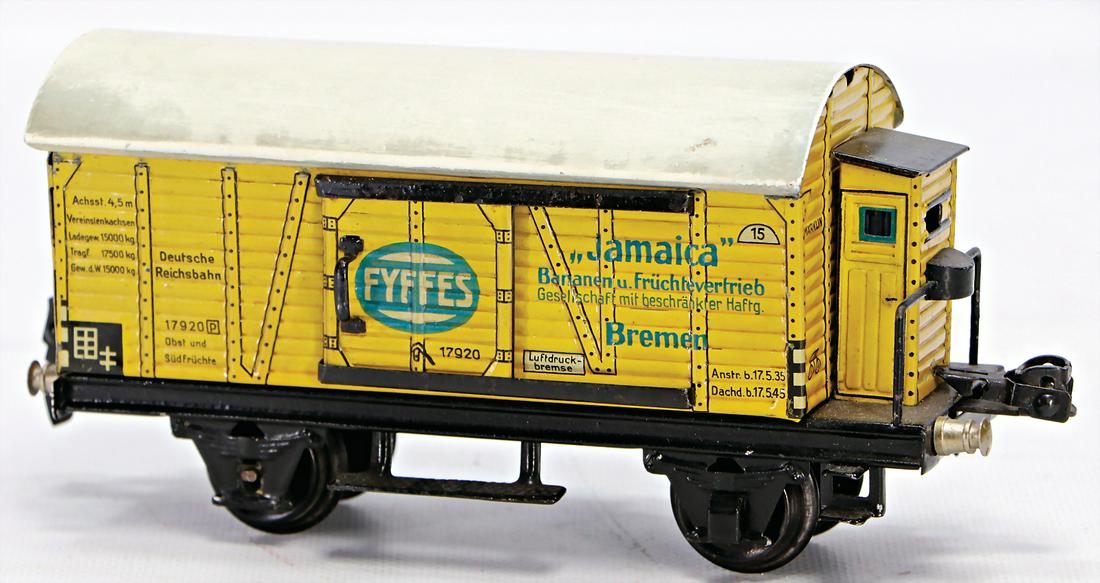 MÄRKLIN Spur 0, 1792, Jamaica Bananenwagen, 2-achsig (1 of 1)
