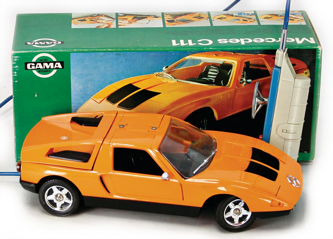 GAMA Mercedes, C111, plastic,  with cabel control, 27 (1 of 1)