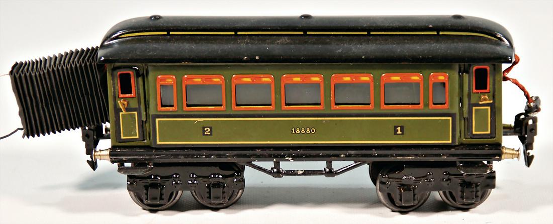MÄRKLIN track 0, 1888, 4-axled passenger coach, 1st and (1 of 1)