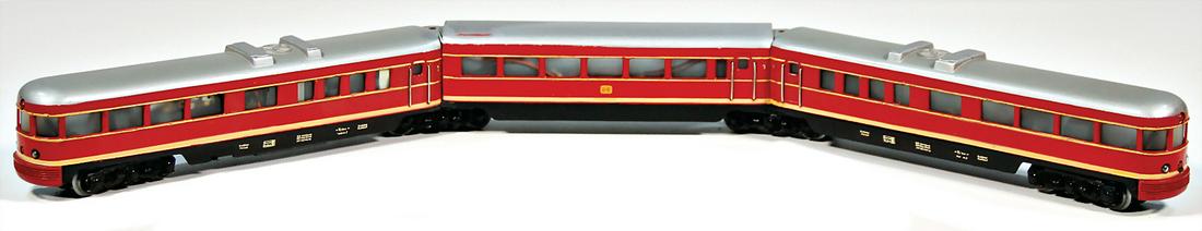 MäRKLIN H0, 3-part railcar, casting, used, middle (1 of 1)