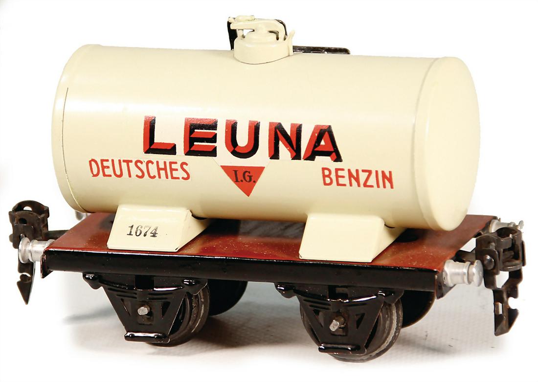 MäRKLIN track 0, 1674, LEUNA tank-car, 2-axled, very (1 of 2)
