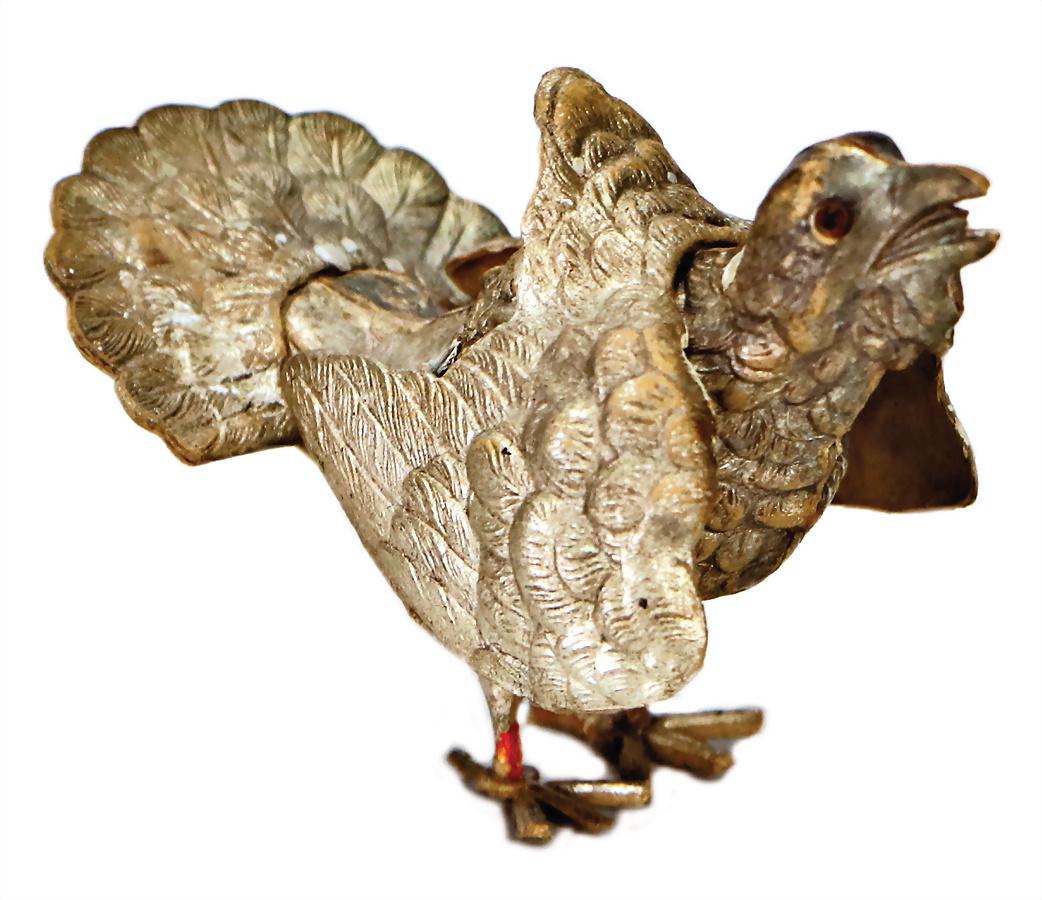DRESDEN CARDBOARD Christmas tree decoration,: DRESDEN CARDBOARD Christmas tree decoration, capercaillie with glass eyes German Description DRESDNER PAPPE Christbaumschmuck, Auerhahn mit Glasaugen