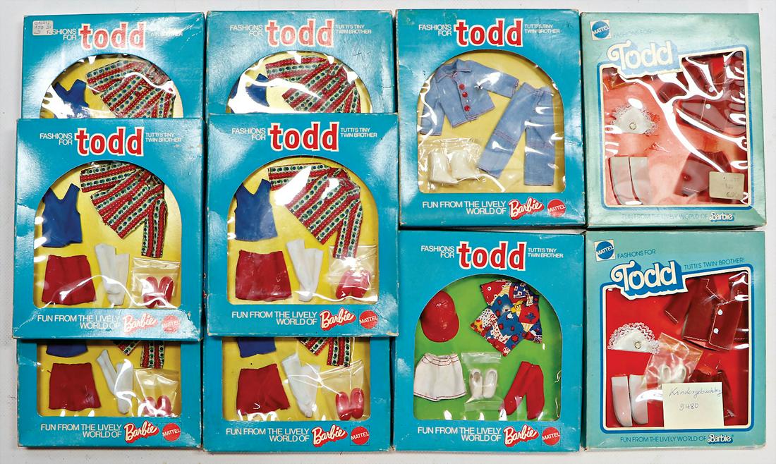 MATTEL Konv. Barbie, Tutti u. Todd, 10 Teile, neuw.: MATTEL Konv. Barbie, Tutti u. Todd, 10 Teile, neuw. Orig.-Kart.