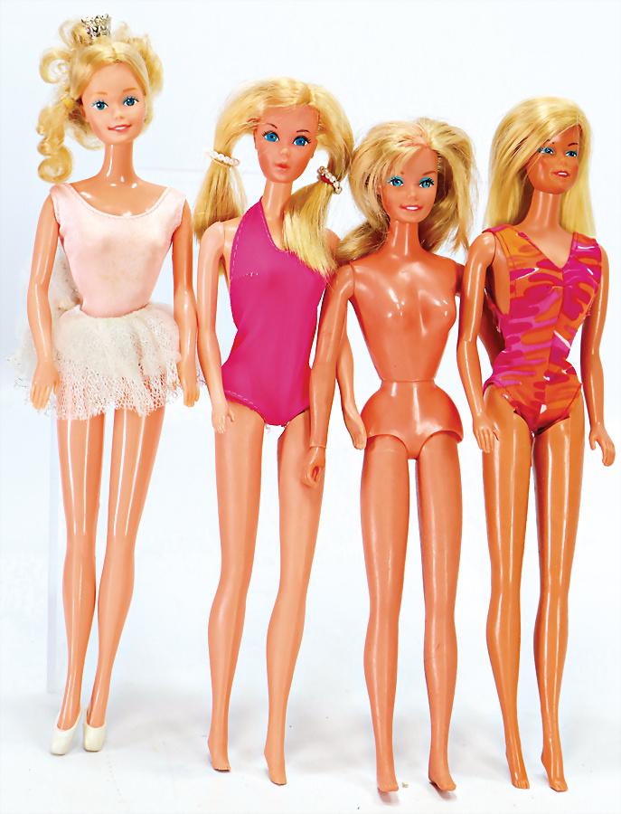 MATTEL Konv. Barbie, Mitte / Ende 70er Jahre, meist: MATTEL Konv. Barbie, Mitte / Ende 70er Jahre, meist Zust. 2