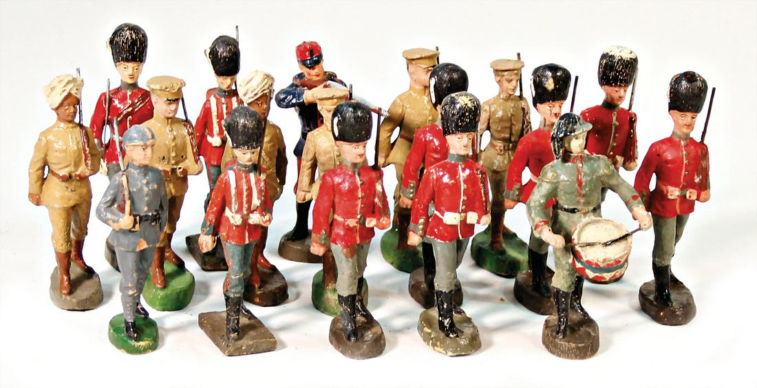 ELASTOLIN Schönes Konv. 1. Weltkrieg Figuren, versch. (1 of 1)