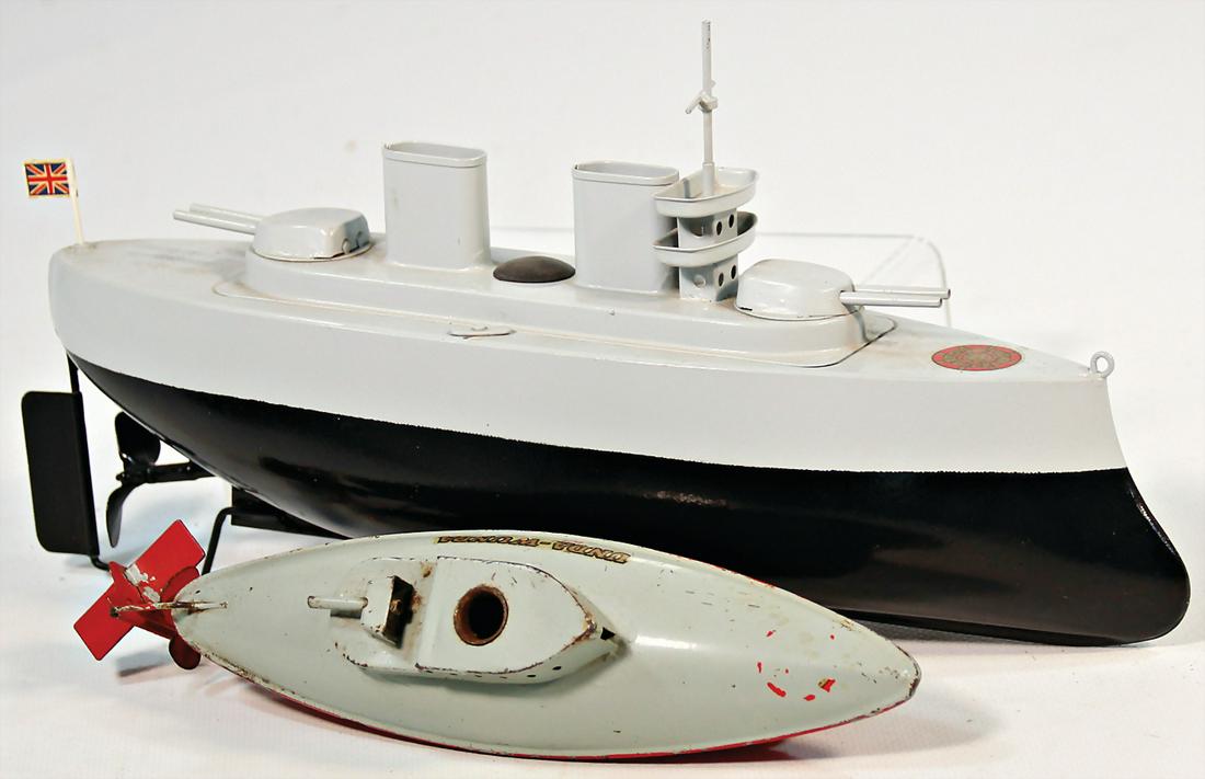 Unterseeboot, Unda-Wunda, 23 cm, Made in England, (1 of 1)