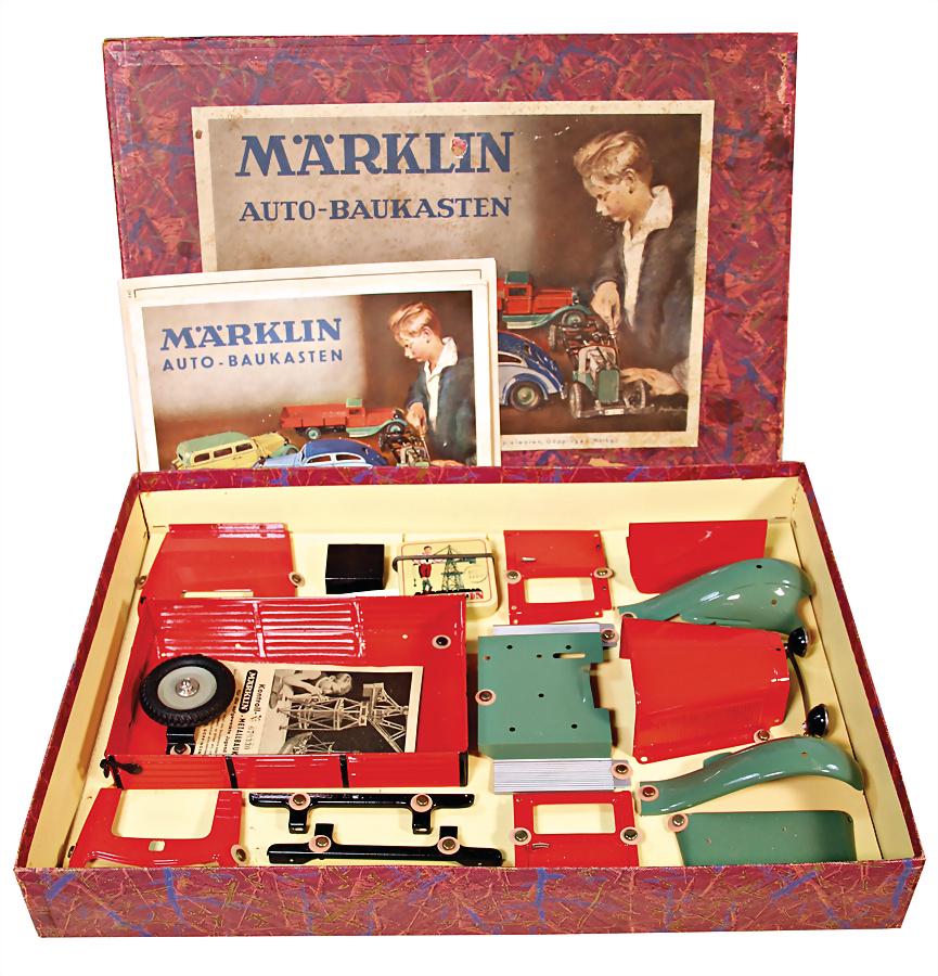 MÄRKLIN construction kit car, truck, '30s, chassis (1 of 1)