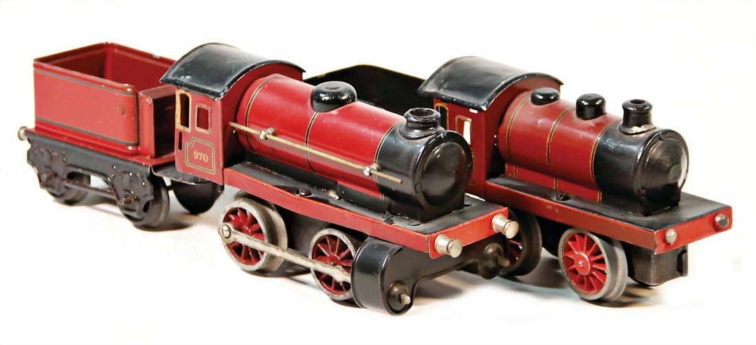 MÄRKLIN track 0, tow-tender-locomotive, B, clock (1 of 1)