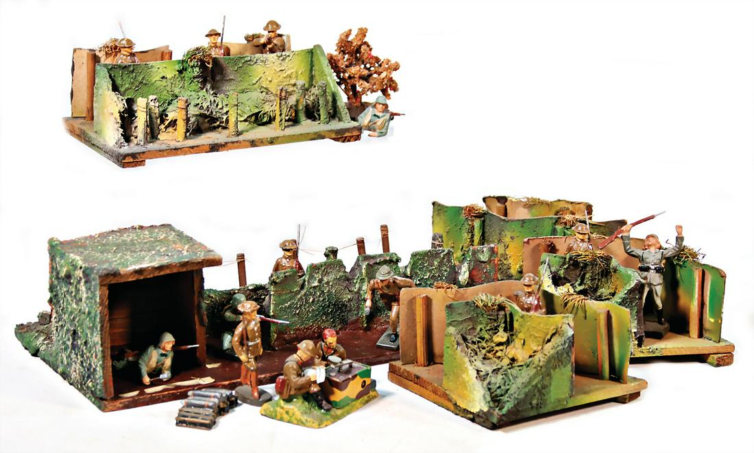 ELASTOLIN & LINEOL mixed lot World War II, mass, (1 of 1)