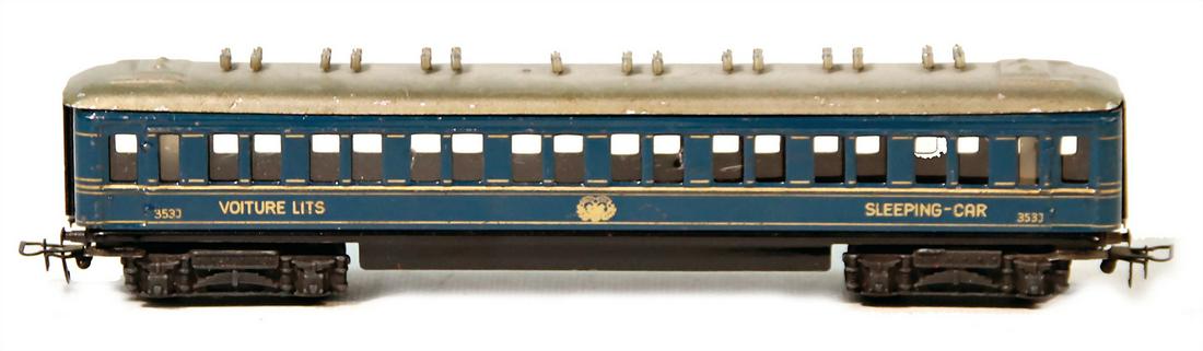 MÄRKLIN H0, 353J, sleeping car, blue, with emblem, (1 of 1)