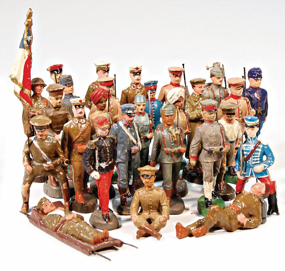 ELASTOLIN mixed lot of  mass items, suitable for 10 cm (1 of 1)