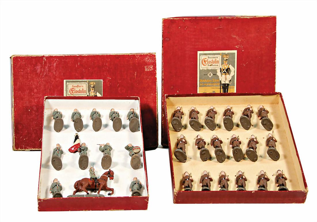 ELASTOLIN mass, First World War, 6.5 cm, marching, (1 of 1)