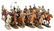 ELASTOLIN mass, 18 pieces, rider, mostly condition 2-3
