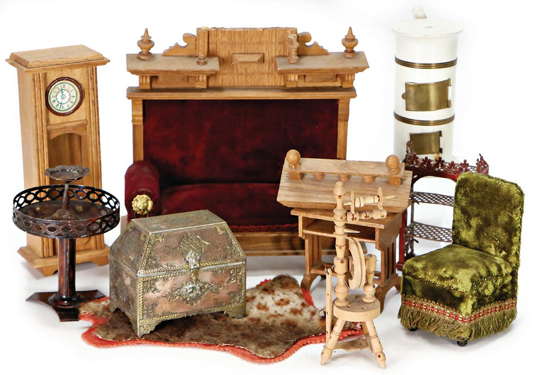 nice mixed lot of  dollhouse decoration pieces, nice (1 of 1)