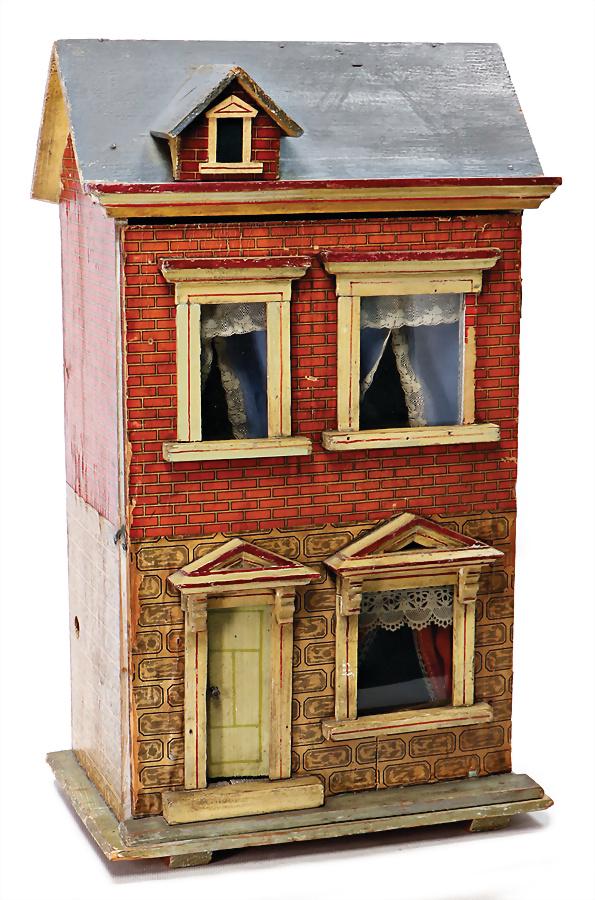 dollhouse manufacture house, height: 46 cm, width: 27.5 (1 of 5)